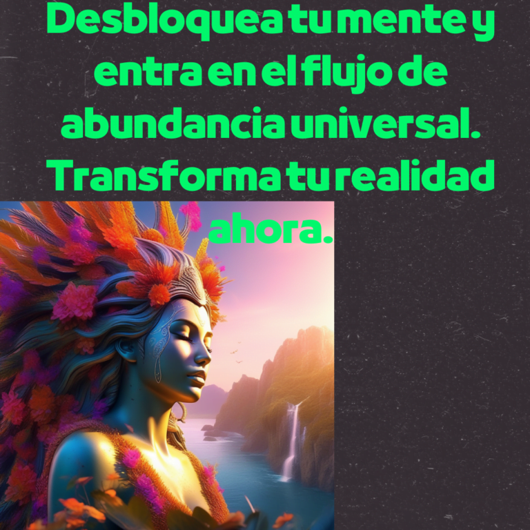 Cómo Desbloquear tu Mente y entrar en el Flujo de Abundancia del Universo